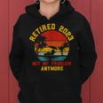Vintage Retired 2023 Not My Problem Anymore Retirement Gifts V2 Women Hoodie