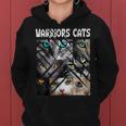 Warriors Cats Eye Cats For Cat Lover Kitten Warrior Cat Mom Women Hoodie