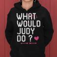 Was Würde Judy Tun Frauen Hoodie, Personalisiert Niedlicher Mythos