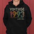 Womens 30 Year Old Vintage 1993 30Th Birthday Gifts For Women Men Women Hoodie
