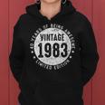 Womens 40 Year Old Gifts Vintage 1983 Limited Edition 40Th Birthday Women Hoodie