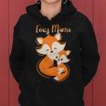Womens Foxy Mama Cute Mom Quotes Who Love Foxes Mother´S Day Women Hoodie