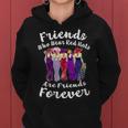 Womens Friends Who Wear Red Hats Are Friends Forever Gift Women Hoodie