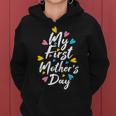 Womens My First Mothers Day Mothers Day 2023 Women Hoodie