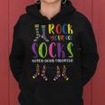 World Down Syndrome Rock Your Socks Awareness Men Women Kids Women Hoodie