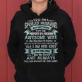 Yes Im A Spoiled Husband Of An October Wife Funny Women Hoodie
