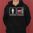 Your Husband My Husband Firefighter Thin Red Line Wife Gift Women Hoodie