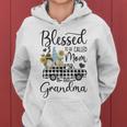 Blessed To Be Called Mom And Grandma Gnomes Sunflower Women Hoodie