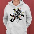 Cat Christmas If That Thing Had 9 Lives She Just Spent All Women Hoodie