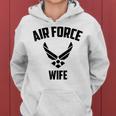 Cool Air Force Wife Gift | Best Proud Veteran Military Women Women Hoodie