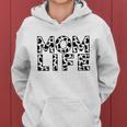Cow Print Farm Life Mom Life Mama Mothers Day Mothers Day Women Hoodie