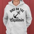 Dibs On The Captain Funny Captain Wife Women Hoodie