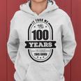 Geburtstagsgeschenke Zum 100 Geburtstag Für Oma 100 Jahre V2 Frauen Hoodie