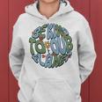 Groovy Earth Day Be Kind To Our Planet Earth Day 2023 Women Hoodie