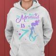 Kids 7 Years Old 7Th Birthday Mermaid Shirt Girl Daughter Gift Pa Women Hoodie