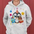 Kinder Pinguin-Party 9. Geburtstag Hoodie, Pinguin Mottoparty Outfit