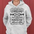 Legenden Februar 1953 Hoodie, 70. Geburtstag Mann Vintage