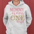 Mommy Of Little Miss Onederful 1St Birthday Family Party Women Hoodie