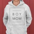 Mother Of Boys Gift Proud New Boy Mom Women Hoodie