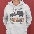 Mothers DayOur First Mothers Day Together Elephant Design Women Hoodie
