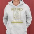 Navy Chief Retired I Still Do Women Hoodie Graphic Print Hooded Sweatshirt