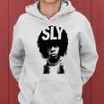 Sly Stone Portrait Tshirt Women Hoodie Graphic Print Hooded Sweatshirt