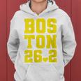 Womens 2023 Running Marathon Boston 262 Run 00 Support Staff Crew Women Hoodie