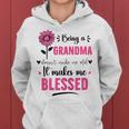 Womens Being A Grandma Doesnt Make Me Old It Makes Me Blessed Women Hoodie