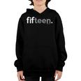 15Th Birthday 15 | Boys Girls Gifts Decorations Youth Hoodie