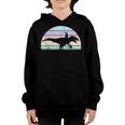 Easter - Dinosaur Bunny Funny Kids Retro Youth Hoodie