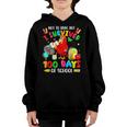 Funny I Survived 100 Days Of School Funny Parrot Student Youth Hoodie