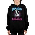 Funny Peace Out 5Th Grade Shirt First Last Day Of School Youth Hoodie