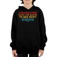 I Graduated Can I Go Back To Bed Now - Funny Graduation 2023 Youth Hoodie