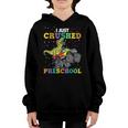I Just Crushed PreschoolRex Monster Truck Graduation Youth Hoodie