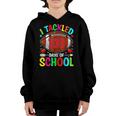 I Tackled 100 Day Of School Football Boy 100Th Day Of School V9 Youth Hoodie