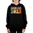 Senior 2023 Retro Class Of 2023 Graduation 23 Gifts Youth Hoodie