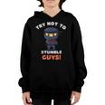 Stumble Guys Merch Halloween CostumeNinjas Games Youth Hoodie