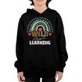 Wild About Learning Back To School Teacher 100 Day Of School Youth Hoodie