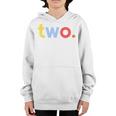 Kids 2Nd Birthday Boy 2 Two Year Old | Age 2 Party Idea Youth Hoodie