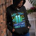 11Th Birthday Comic Style Awesome Since 2012 11 Year Old Boy Youth Hoodie
