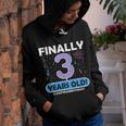 Finally 3 Years Old Leap Year 12Th 12 Year Old Kids Birthday Youth Hoodie