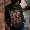 I Tackled 100 Days Of School Football 100Th Day Boys Youth Hoodie