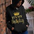 Its My Birthday N School Family Birthday Girls Bday Gif Youth Hoodie