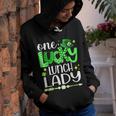 Lucky Shamrock One Lucky Lunch Lady St Patricks Day School Youth Hoodie