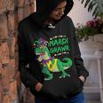 Mardi Grawr Dino Jester Outfit Mardi Gras T-Rex Kids Boys Youth Hoodie
