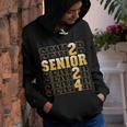 Senior 2024 Class Of 2024 Graduation Or First Day Of School Youth Hoodie