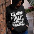 Straight Outta Middle School Class Of 2023 Senior Graduation Youth Hoodie