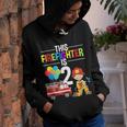 This Firefighter Is 2 2Nd Birthday Fire Truck Fireman Boys Youth Hoodie