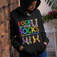 World Down Syndrome Day 2023 Boys Girls Kids Rock Your Socks Youth Hoodie