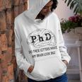 Graduation Do These Letters Make My Brain Look Big Youth Hoodie